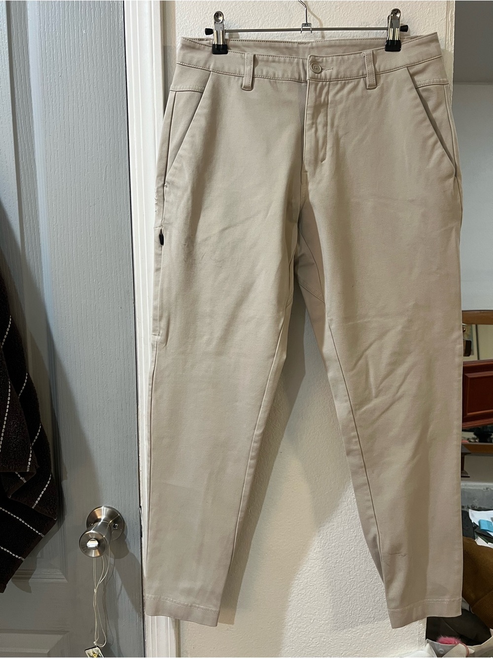 BYLT Basics Men's Light Beige Jogger Pants